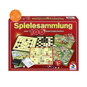   Schmidt Spiele Játékgyűjtemény /100 játék  társasjáték (49147) 
