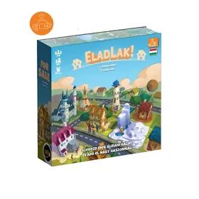 Gamer Café Eladlak társasjáték 