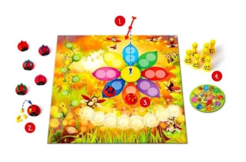 Maskenball der Käfer - Katicabál társasjáték (Magyar játékszabállyal)
