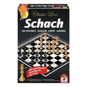 Schmidt Spiele Sakk nagy figurákkal társasjáték (49082) 