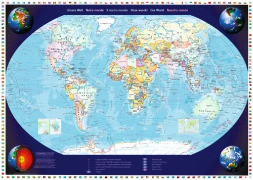 Schmidt Spiele Our World, 2000 db (57041) Kirakó