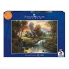  Schmidt Spiele Mountain Retreat, Thomas Kinkade, 1000 db (58445) Kirakó