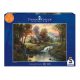  Schmidt Spiele Mountain Retreat, Thomas Kinkade, 1000 db (58445) Kirakó