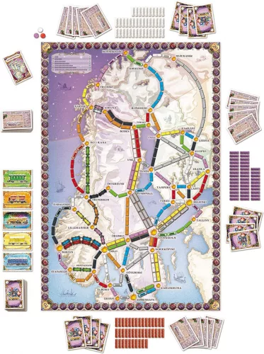 Days of Wonder Ticket To Ride - Nordic Countries társasjáték